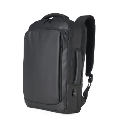 Mochila Couro Sintético USB 17 Litros personalizado