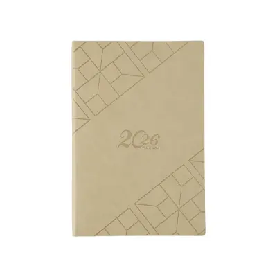 Agenda Couro Sintético 2026 personalizado