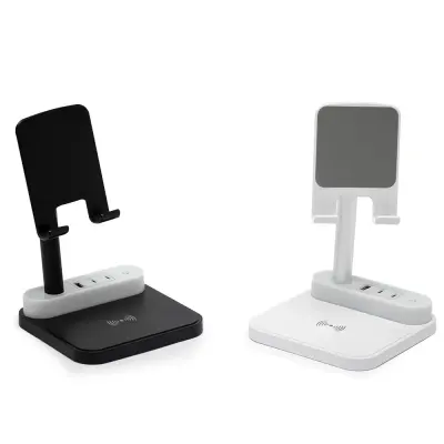 Base de Carregamento com Suporte Celular e Luminária personalizado