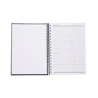 Caderno de Couro Sintético personalizado