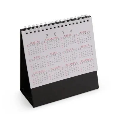 Calendário de Mesa 2027 personalizado