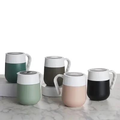 Caneca Térmica Inox 500ml com Display LED personalizado
