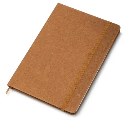 Kit Escritório A5 Capa em Couro Reciclado e Caneta Metalica personalizado
