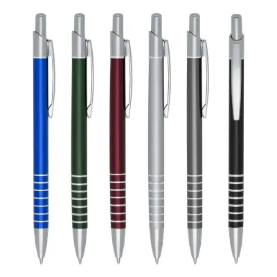 Caneta Metal C/ 7 Aneis personalizado