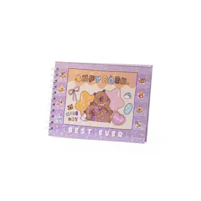 Caderno Para Colorir Capivara personalizado