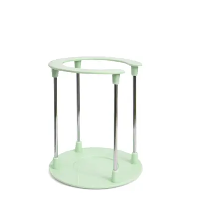 Torre Pequena para Canecas com Haste de Metal e Base em Plástico Verde personalizado