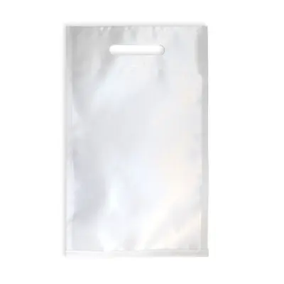 Sacola em Poliéster Resinado Brilho - Vertical sem Alça 40x25cm personalizado