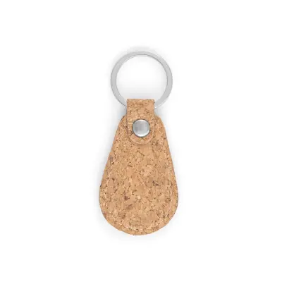 Chaveiro de Cortiça Modelo Gota - 3,5x5,5cm personalizado