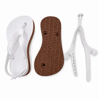Chinelo Marrom - Baby personalizado