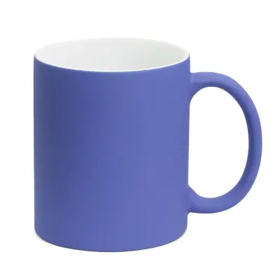 Caneca de Cerâmica Azul Fosca - 325ml personalizado