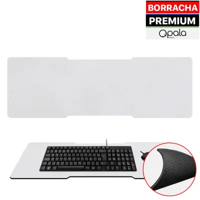 Mouse Pad Gamer de Borracha Premium com Caixa 28x75cm - Opala Brindes personalizado
