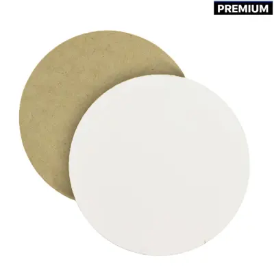 Porta Copos de MDF Premium Redondo - 9cm personalizado