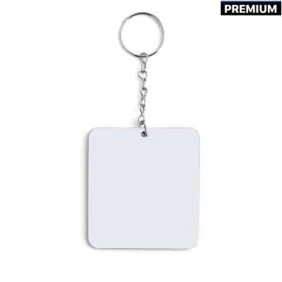 Chaveiro de MDF Premium Dupla Face - Retangular Grande personalizado