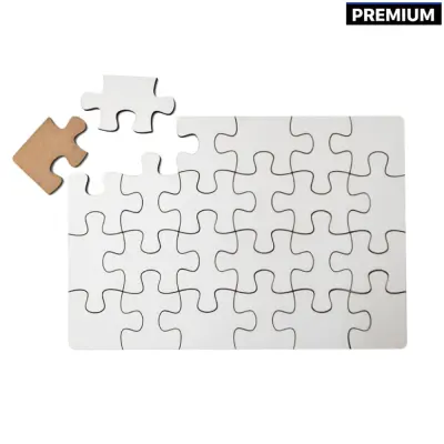 Quebra-cabeça de MDF Premium 24 Peças - 19x27cm personalizado