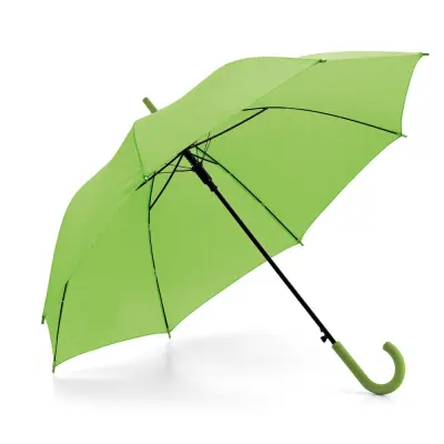 Guarda-Chuva Cabo Curvo Emborrachado na Cor Verde - Tamanho 1,04mts personalizado