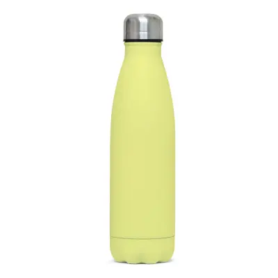 Garrafa Térmica de Inox Matte Amarela - 500ml personalizado