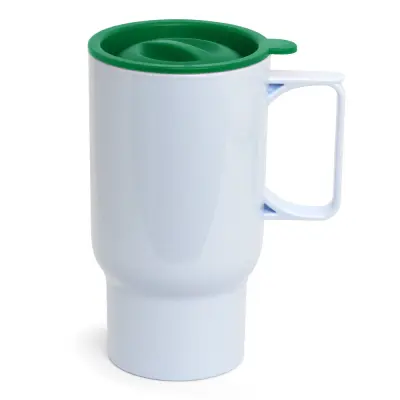 Caneca Veicular com Tampa Verde personalizado