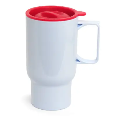 Caneca Veicular com Tampa Vermelha personalizado