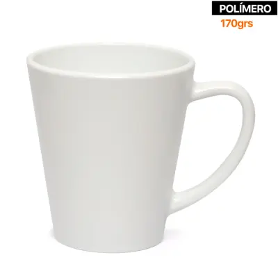 Caneca Plástica Branca Cônica para Sublimção 170 Gramas personalizado