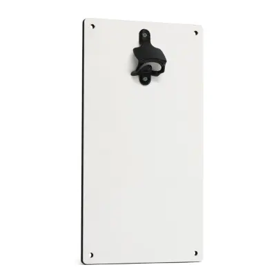Abridor de Garrafa de Parede em MDF 6mm Resinado Brilho - 15x28cm personalizado