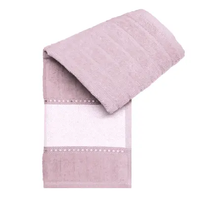 Toalha Lavabo Linha Luxo - Rosa personalizado