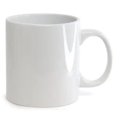 Canecão de Cerâmica Branca Live - 570ml personalizado