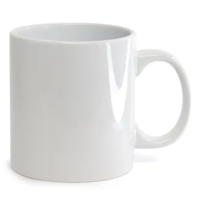Canecão de Cerâmica Branca Live - 850ml personalizado
