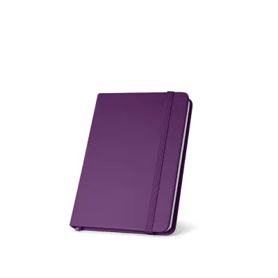 Caderno de Bolso 80 folhas lisas Capa dura Roxo - 9x14cm personalizado