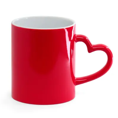 Caneca Mágica Love Vermelha Brilho personalizado