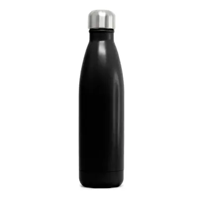 Garrafa Térmica de Inox Matte Preta - 500ml personalizado