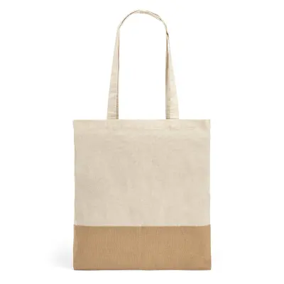 Sacola em Algodão Cru para Aplique (160g/m²) com alça Longa em Algodão - 37x40cm personalizado