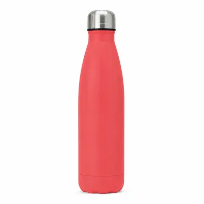 Garrafa Térmica de Inox Matte Rosa Coral - 500ml personalizado