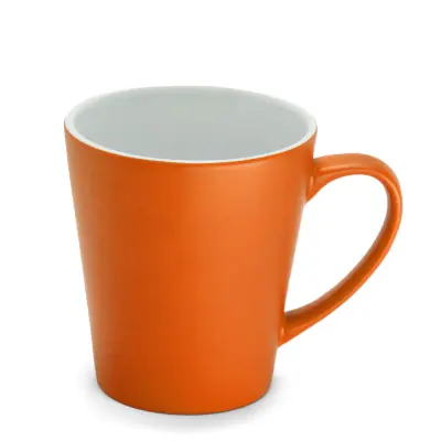 Caneca Cônica Mágica Fosca Laranja - 325ml (Muda de Cor) personalizado