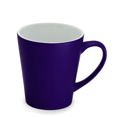 Caneca Cônica Mágica Fosca Azul Escuro - 325ml (Muda de Cor) personalizado