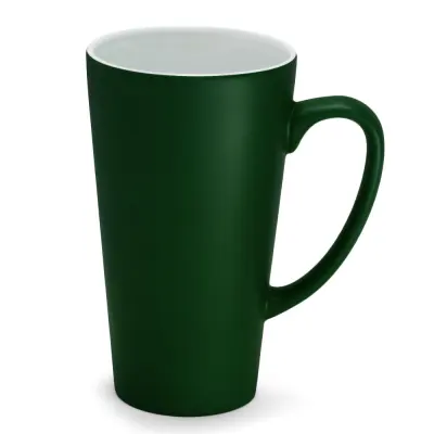 Caneca Cônica Mágica Fosca Verde Escuro - 500ml (Muda de Cor) personalizado