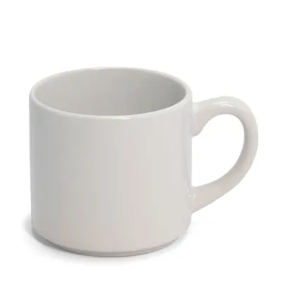 Xícara Branca Cerâmica Reposição para Suporte de Metal London - 200ml personalizado