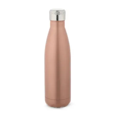 Garrafa Térmica em Aço Inox Bronze Fosca com Parede Dupla - 500ml personalizado