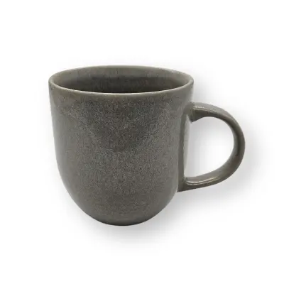 Caneca Base Oval na Cor Cinza Concreto - 400ml personalizado