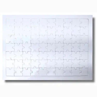 Quebra-Cabeça Perolado Retangular 18 x 26cm de 70 Peças - 1 Unidade personalizado