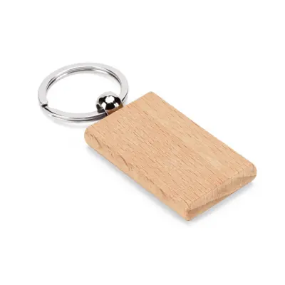 Chaveiro de Madeira Retangular ou - 3x5cm personalizado