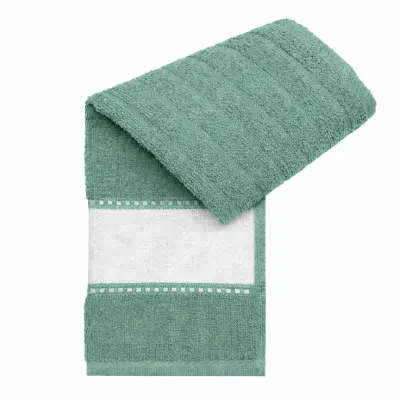 Toalha Lavabo Linha Luxo - Verde Jade personalizado