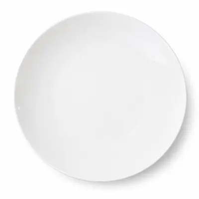 Prato de Porcelana Branco 36 cm personalizado