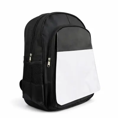 Mochila Infantil Grande 41x30cm - Preta personalizado