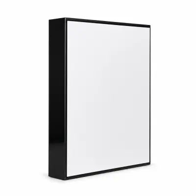Porta-retrato de Alumínio Preto - 20x25cm personalizado