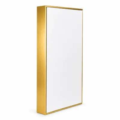Porta-retrato de Alumínio Dupla Face Dourado - 20x35cm personalizado