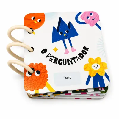 Livro Educativo Infantil em MDF Quadrado - 8 Fls personalizado