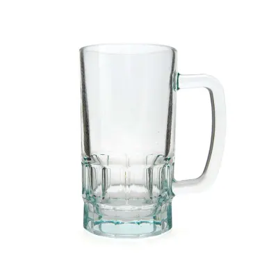 Caneca de Chopp com Base Trabalhada em Vidro Cristal - 550ml personalizado