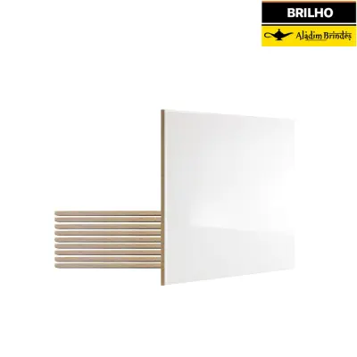 Azulejo de Cerâmica Branco - 15x15cm personalizado