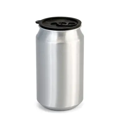 Lata Prata em Alumínio - 350ml personalizado