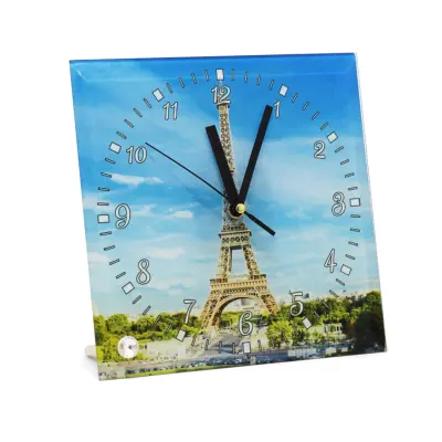 Relógio de Vidro 20x20 - BL26 personalizado
